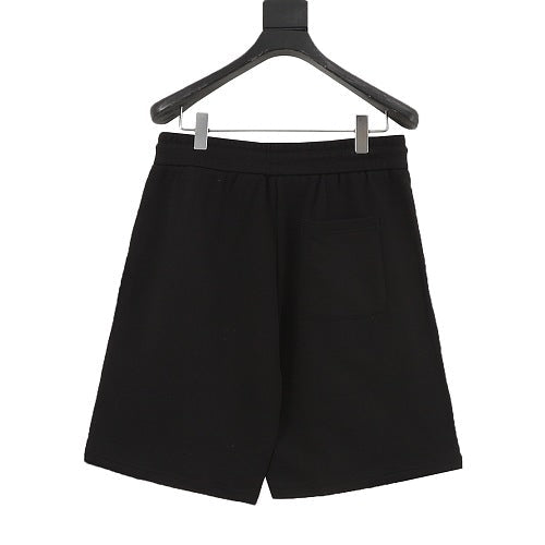 Balenciaga 3D Embroidered Logo Shorts
