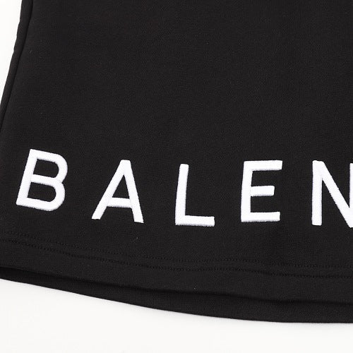 Balenciaga 3D Embroidered Logo Shorts