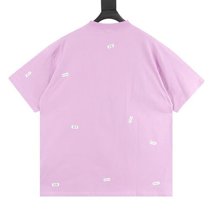 Balenciaga 26SS 520 Embroidered Label T-Shirt