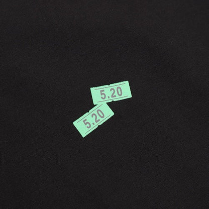 Balenciaga 26SS 520 Embroidered Label T-Shirt