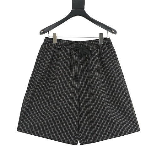 Balenciaga SS26 Fine Check Shorts