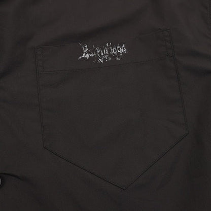 Balenciaga 26SS Gothic Letter Print Short-Sleeve Shirt