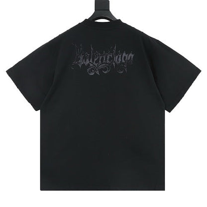 Balenciaga 26SS Sanskrit Print Oversized T-Shirt