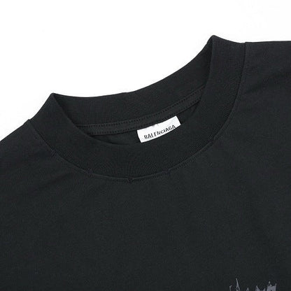 Balenciaga 26SS Sanskrit Print Oversized T-Shirt