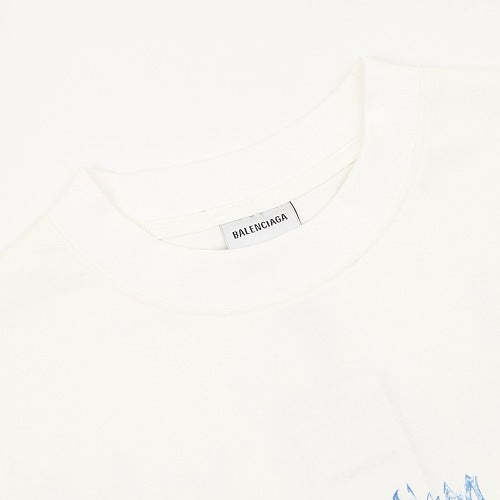 Balenciaga 26SS Sanskrit Print Oversized T-Shirt