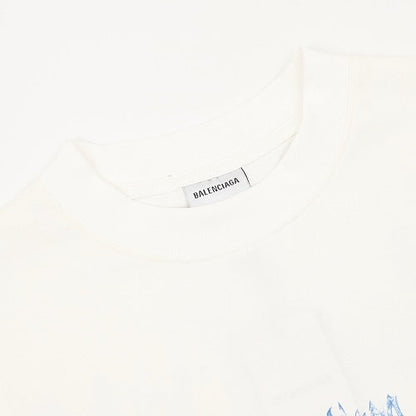 Balenciaga 26SS Sanskrit Print Oversized T-Shirt