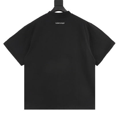 Balenciaga 26SS Mini Reflective Logo T-Shirt