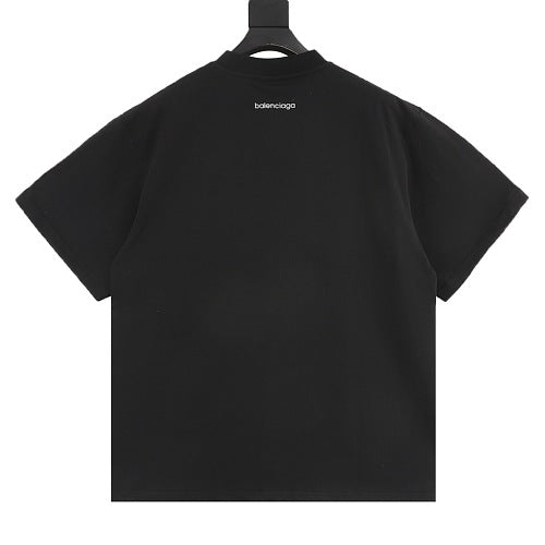 Balenciaga 26SS Mini Reflective Logo T-Shirt