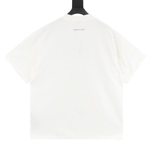 Balenciaga 26SS Mini Reflective Logo T-Shirt