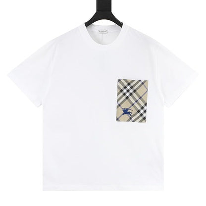 Burberry Vintage Check Pocket Equestrian Knight Tee