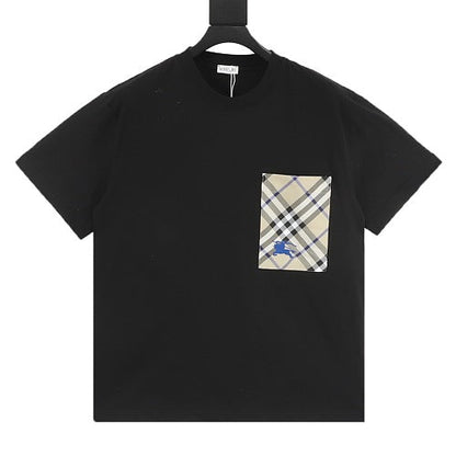Burberry Vintage Check Pocket Equestrian Knight Tee