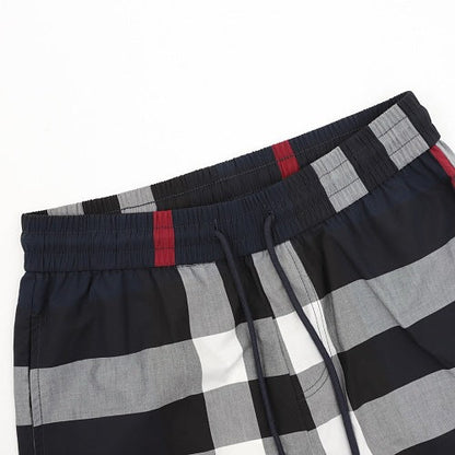 Burberry House Check Drawstring Shorts