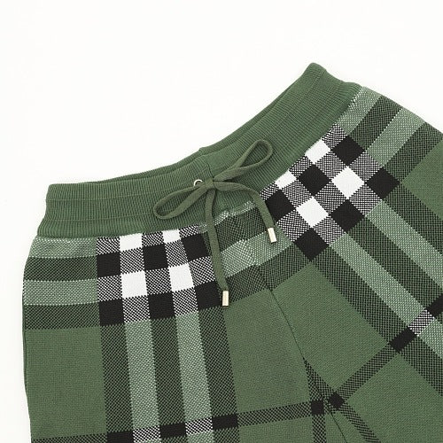 Burberry Oversized Check Knit Shorts