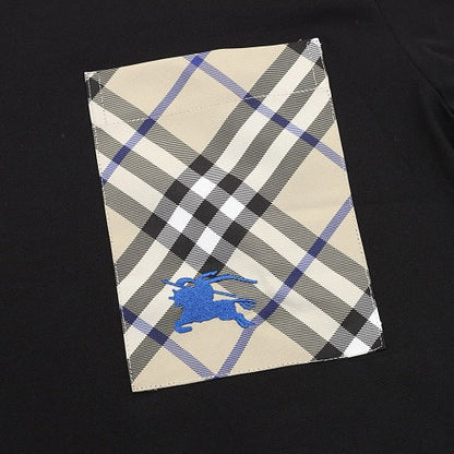 Burberry Vintage Check Pocket Equestrian Knight Tee