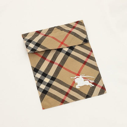 Burberry Equestrian Knight Check Flap Pocket T-Shirt