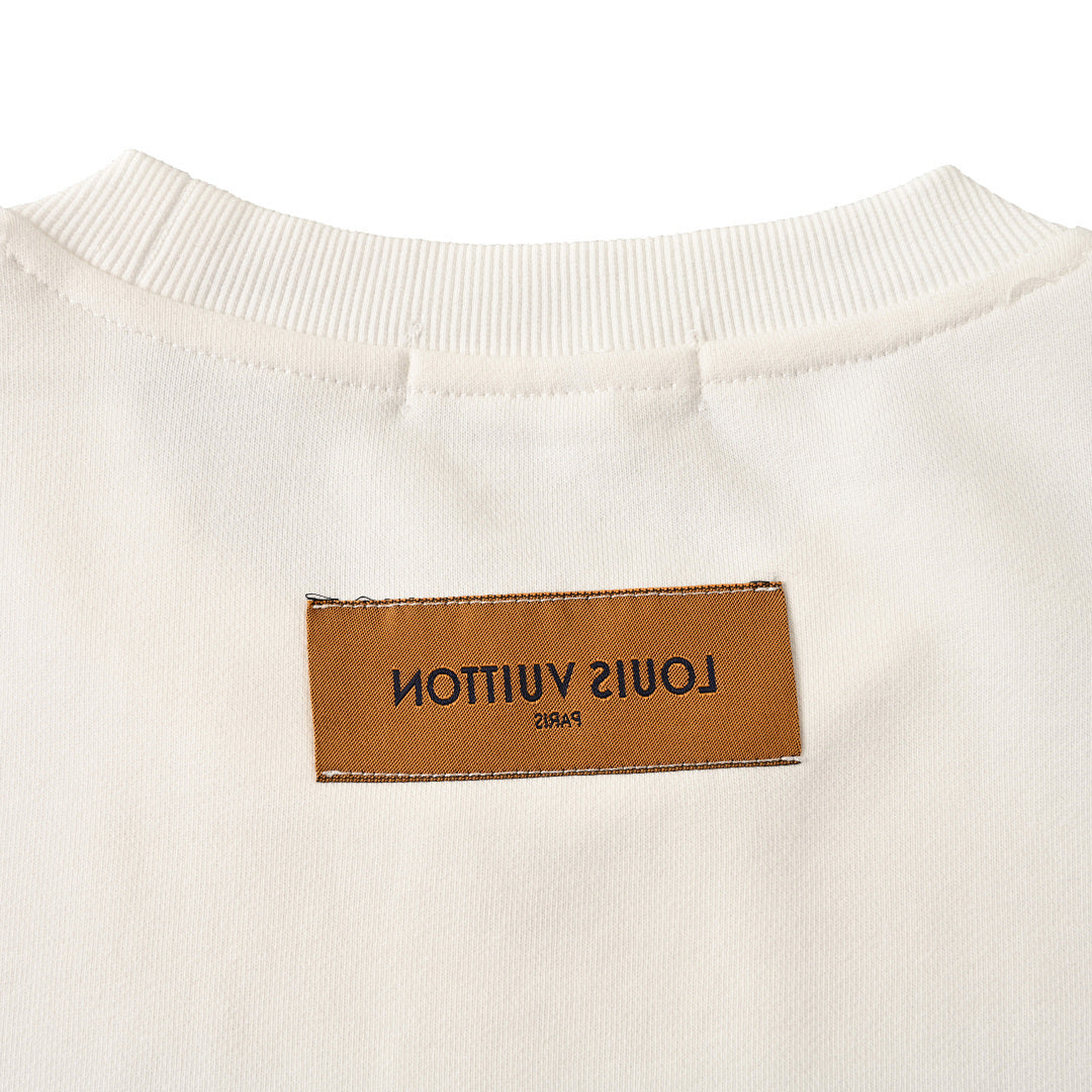 Louis Vuitton Monogram Jacquard Cotton Sweatshirt – Cultivated LV Luxury Distinction