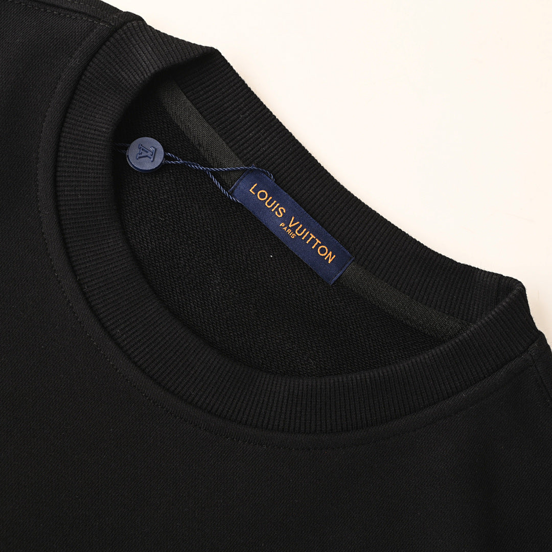 Louis Vuitton Monogram Jacquard Cotton Sweatshirt – Refined LV Luxury Sensibility
