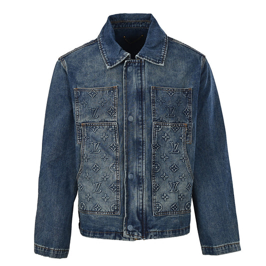Louis Vuitton LV Monogram Snap Jacket | Streetwear Luxury Flex