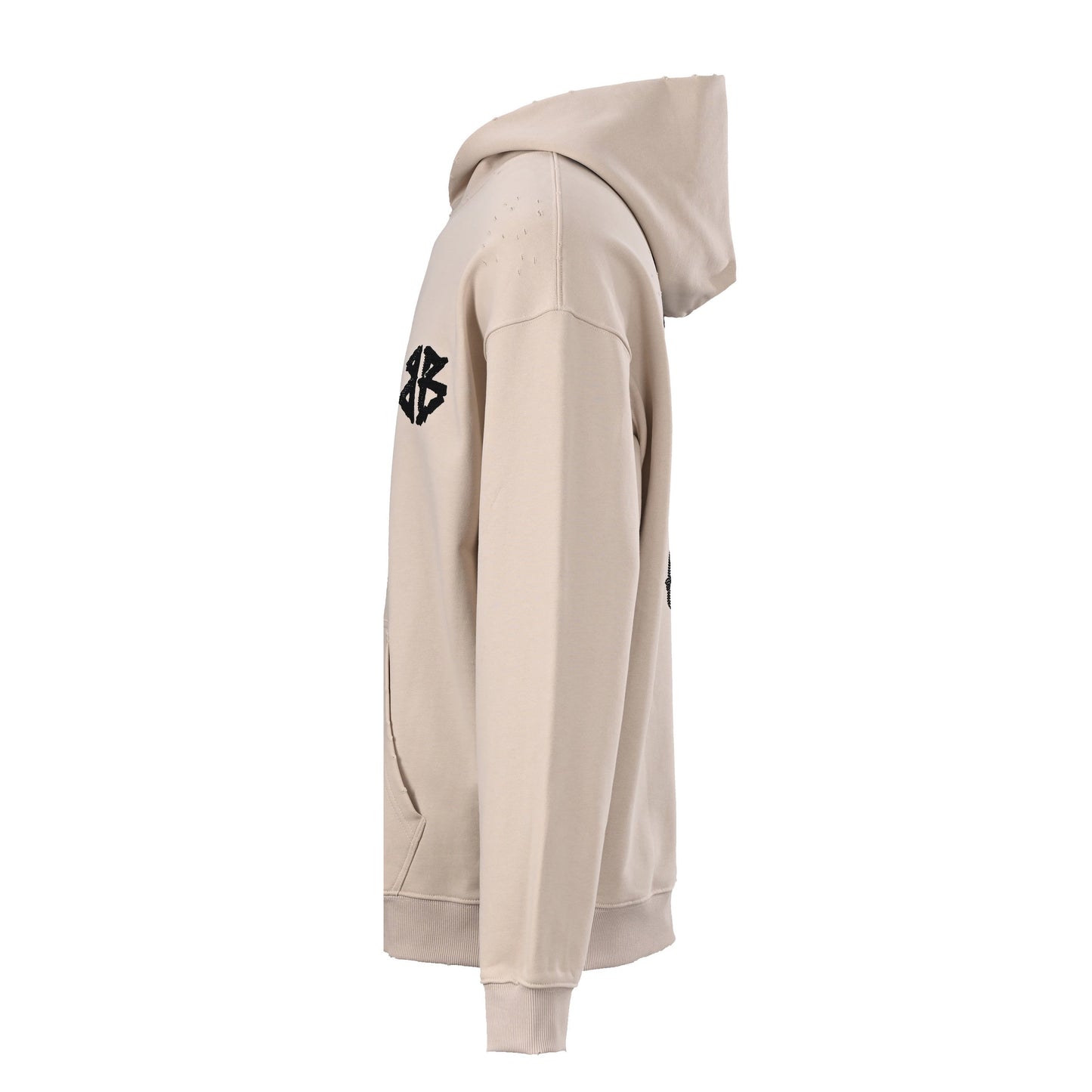 Balenciaga BB Graffiti Crystal Paris Oversized Hoodie 2026