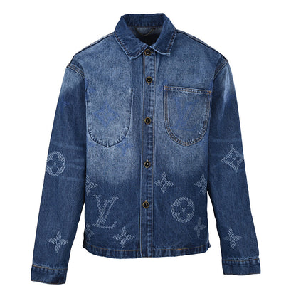 Louis Vuitton LV Rope Print Hoodie Jacket | Hypebeast Luxury