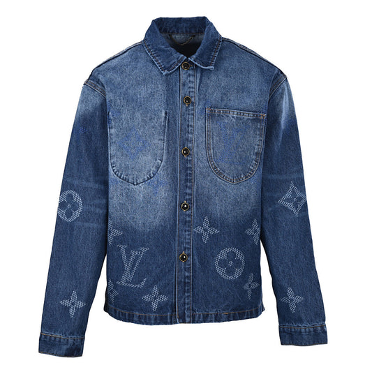 Louis Vuitton LV Rope Print Hoodie Jacket | Hypebeast Luxury