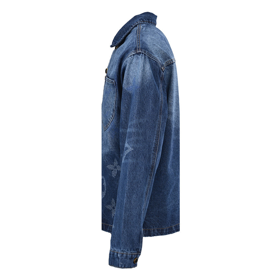 Louis Vuitton LV Rope Print Hoodie Jacket | Hypebeast Luxury
