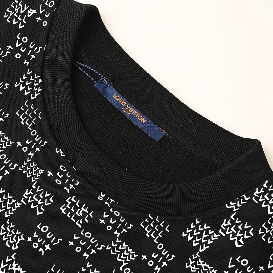 Louis Vuitton Monogram Jacquard Cotton Sweatshirt – Assured LV Luxury Presence