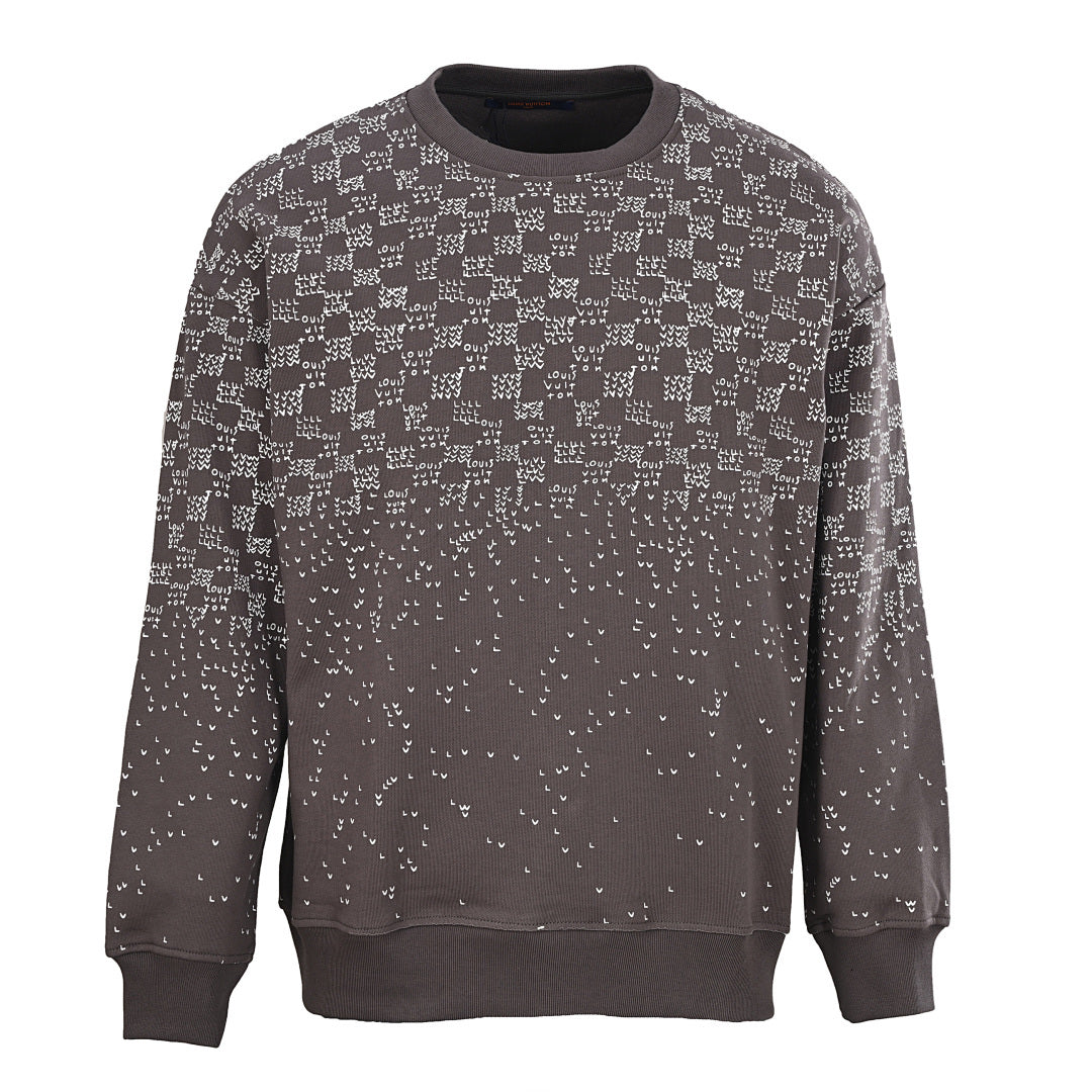 Louis Vuitton Monogram Jacquard Cotton Sweatshirt – Masterful LV Luxury Craft