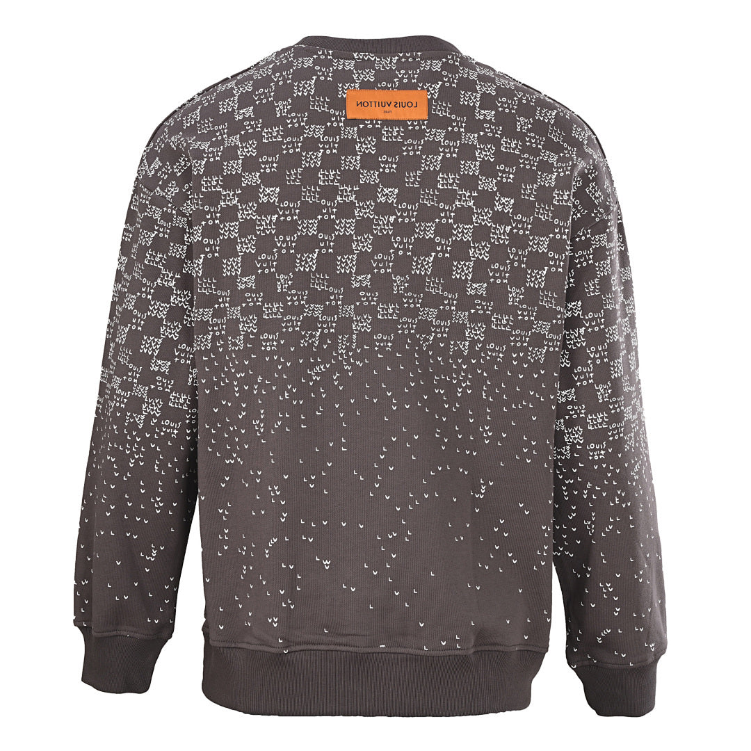 Louis Vuitton Monogram Jacquard Cotton Sweatshirt – Masterful LV Luxury Craft