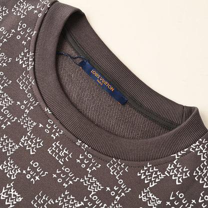 Louis Vuitton Monogram Jacquard Cotton Sweatshirt – Masterful LV Luxury Craft
