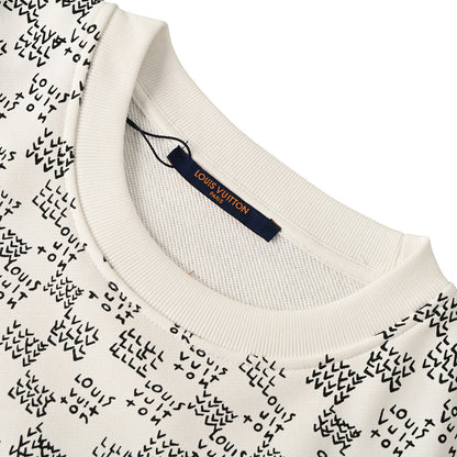 Louis Vuitton Monogram Jacquard Cotton Sweatshirt – Transcendent Excellence