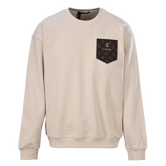 Louis Vuitton Monogram Canvas Pocket Crewneck Sweatshirt