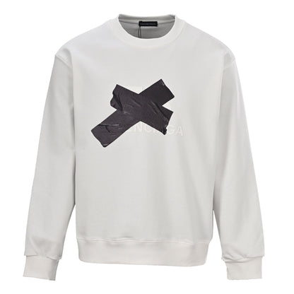 Balenciaga Tape X Logo Crewneck Sweatshirt 2026