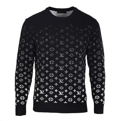 Louis Vuitton Monogram Jacquard Cotton Sweatshirt – Essential LV Luxury Staple