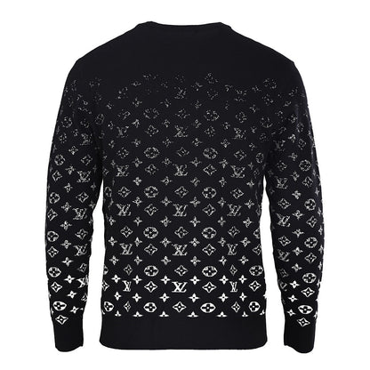 Louis Vuitton Monogram Jacquard Cotton Sweatshirt – Essential LV Luxury Staple