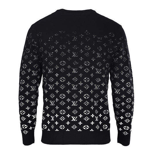 Louis Vuitton Monogram Jacquard Cotton Sweatshirt – Essential LV Luxury Staple