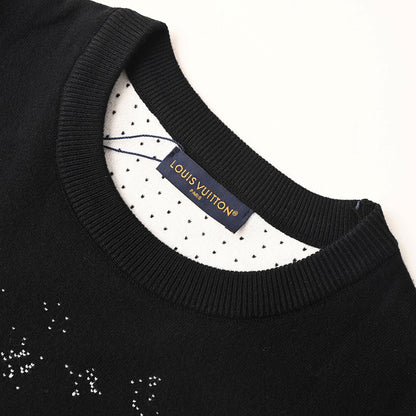 Louis Vuitton Monogram Jacquard Cotton Sweatshirt – Essential LV Luxury Staple