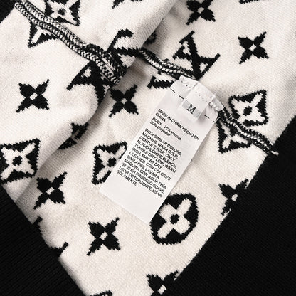 Louis Vuitton Monogram Jacquard Cotton Sweatshirt – Essential LV Luxury Staple