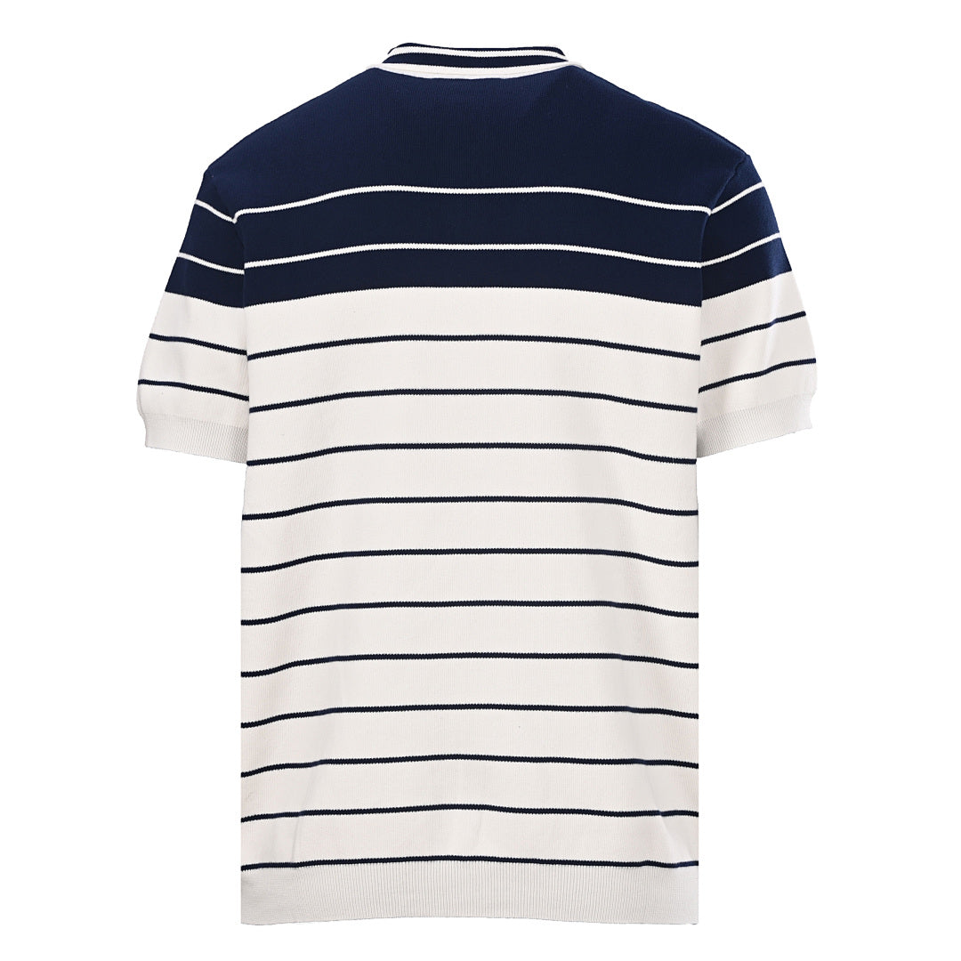 Gucci Striped Web Cotton Polo Shirt 2026