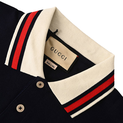 Gucci Double-G Chest Embroidery Polo Shirt 2026