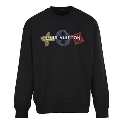 Louis Vuitton Monogram Jacquard Cotton Sweatshirt – Commanding LV Luxury Presence