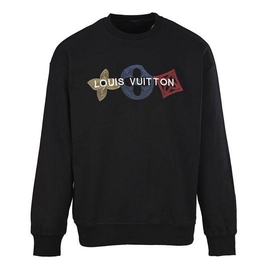 Louis Vuitton Monogram Jacquard Cotton Sweatshirt – Commanding LV Luxury Presence