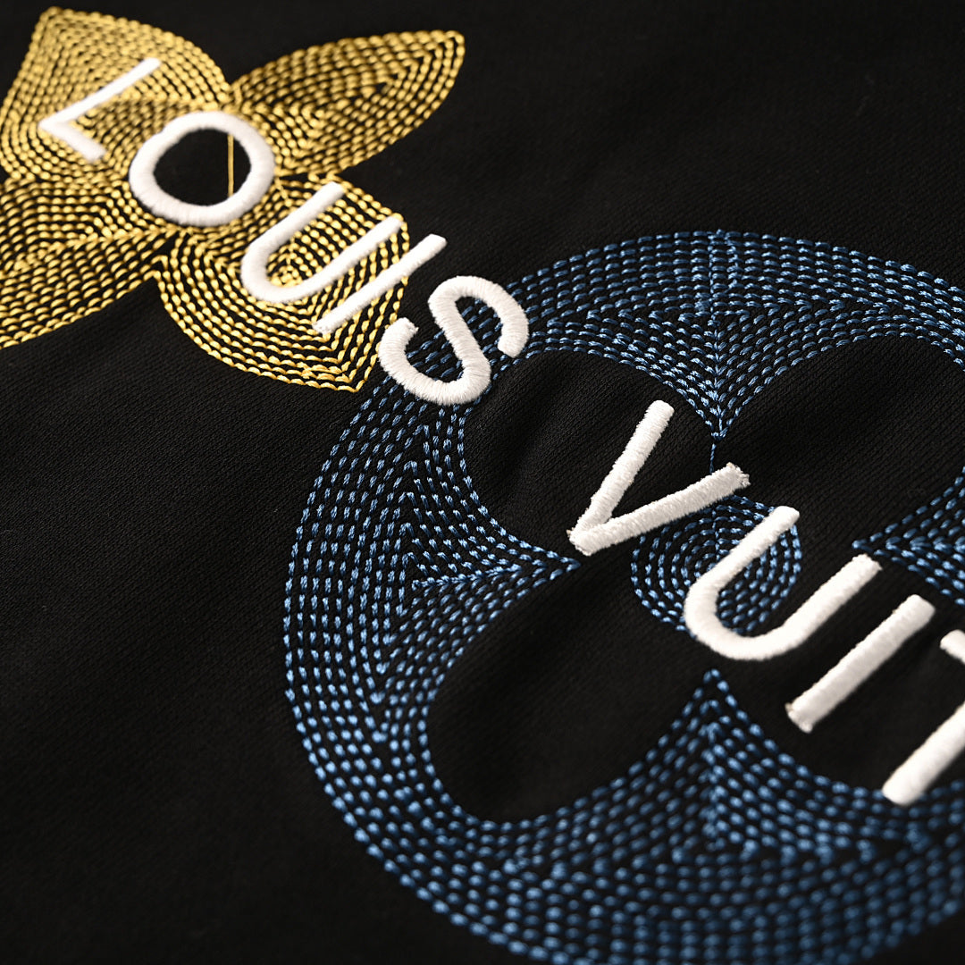 Louis Vuitton Monogram Jacquard Cotton Sweatshirt – Commanding LV Luxury Presence