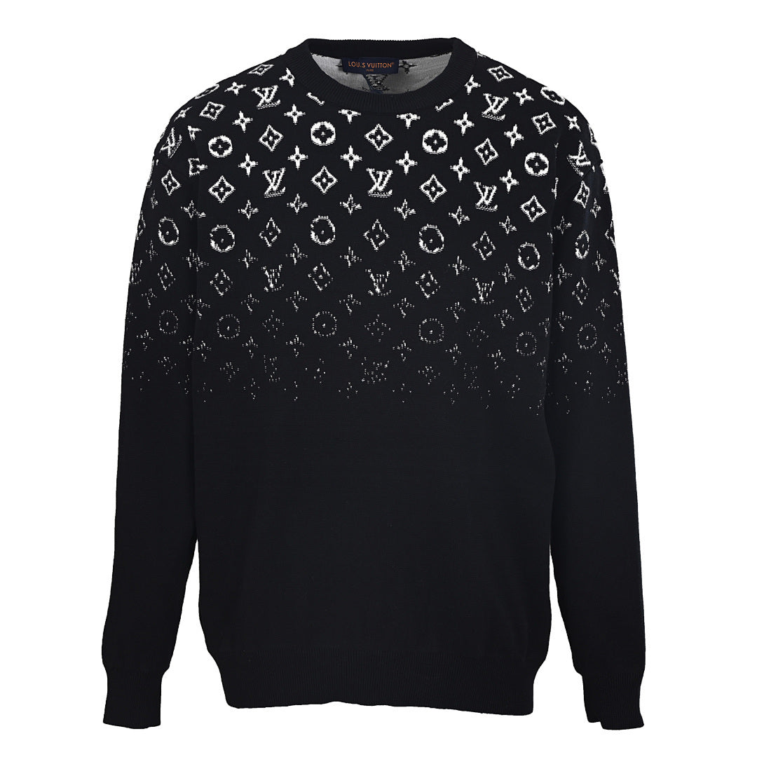 Louis Vuitton Monogram Jacquard Cotton Sweatshirt – Quiet Authority