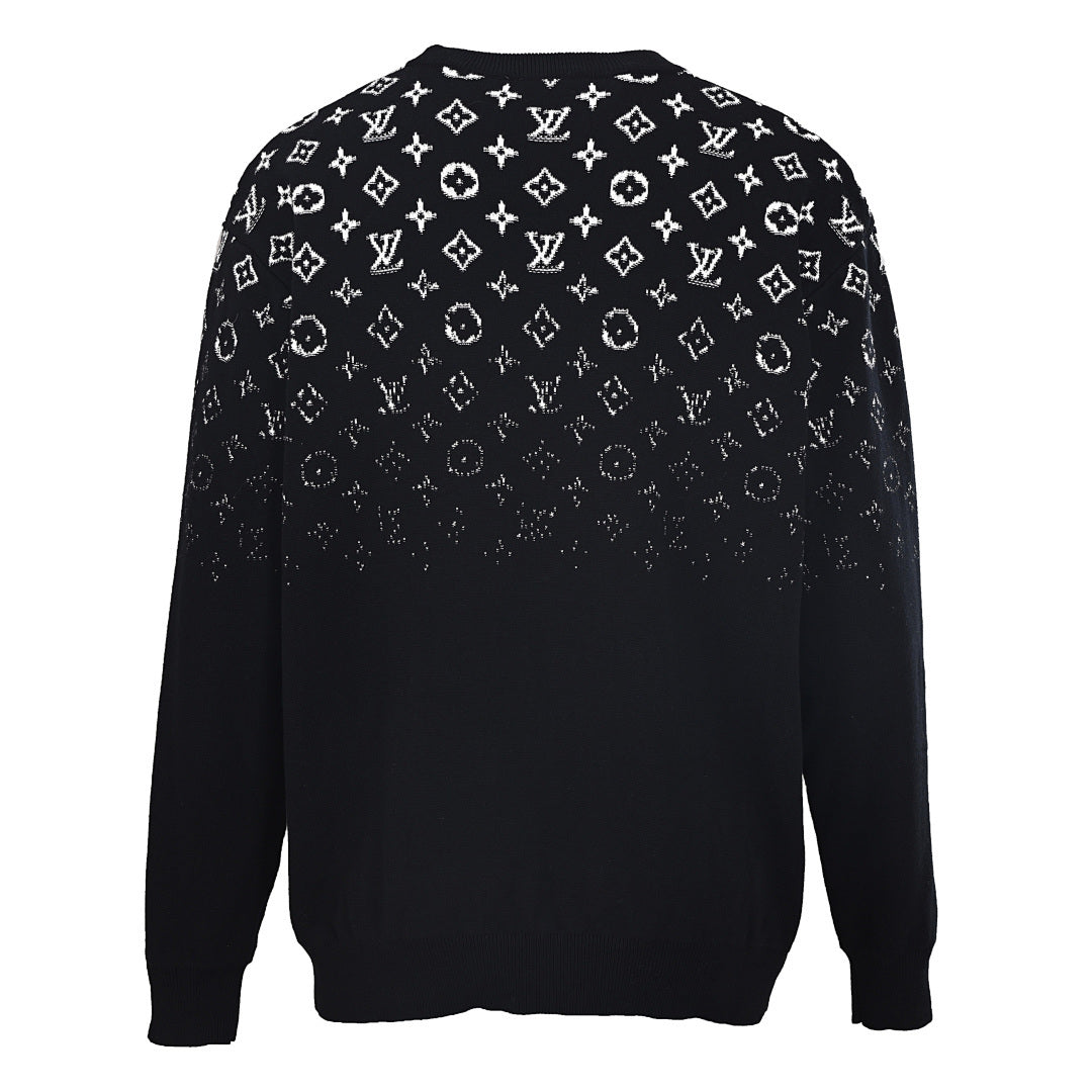 Louis Vuitton Monogram Jacquard Cotton Sweatshirt – Quiet Authority