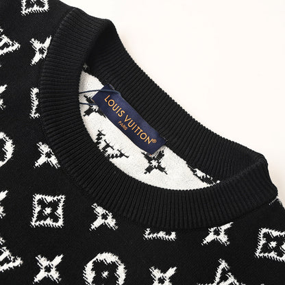 Louis Vuitton Monogram Jacquard Cotton Sweatshirt – Quiet Authority