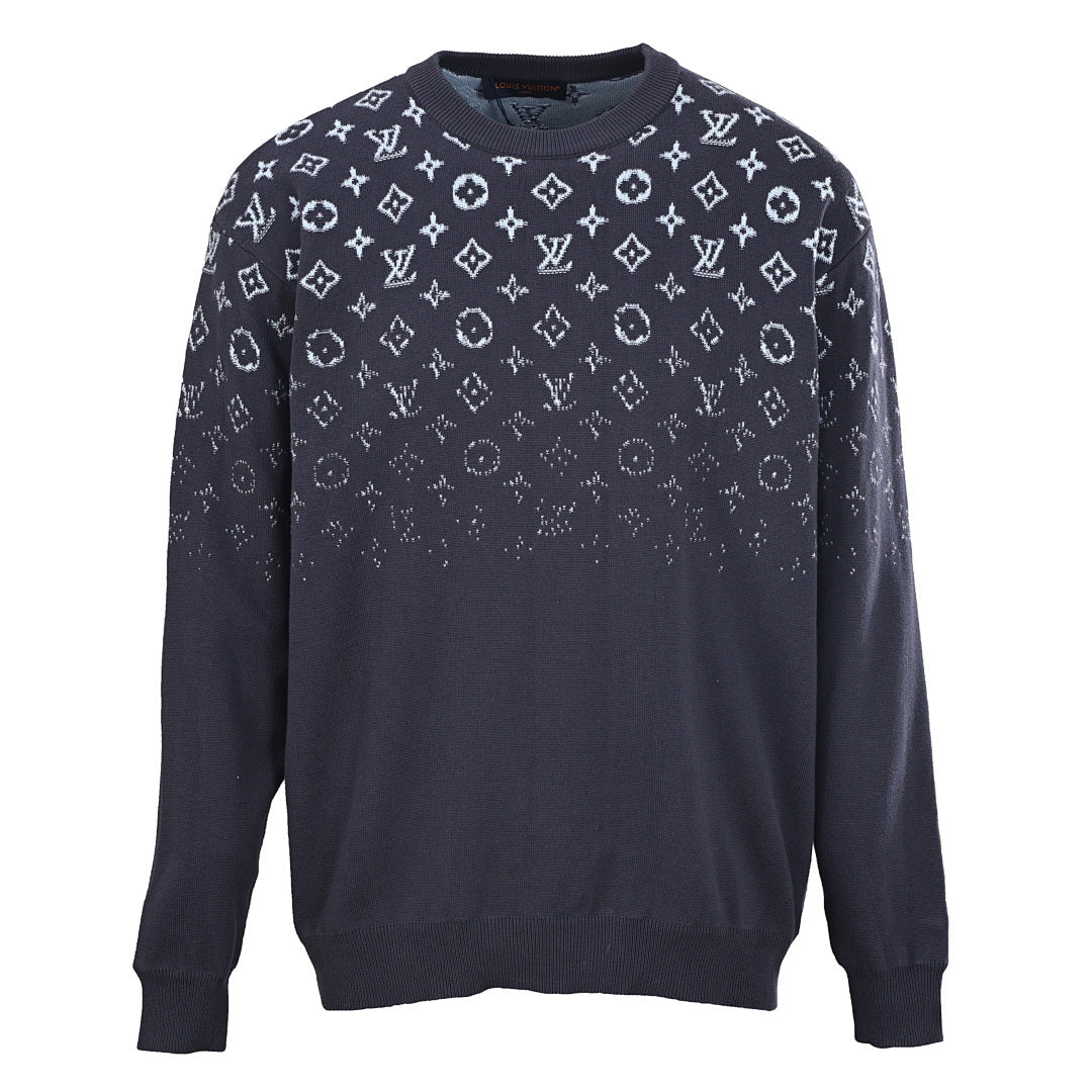Louis Vuitton Monogram Jacquard Cotton Sweatshirt – Silent Luxury