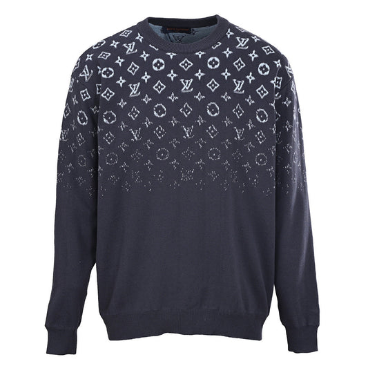 Louis Vuitton Monogram Jacquard Cotton Sweatshirt – Silent Luxury