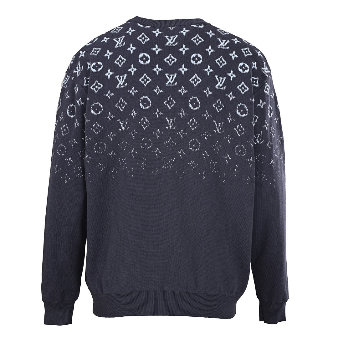 Louis Vuitton Monogram Jacquard Cotton Sweatshirt – Silent Luxury