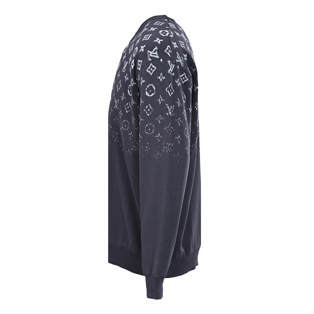 Louis Vuitton Monogram Jacquard Cotton Sweatshirt – Silent Luxury